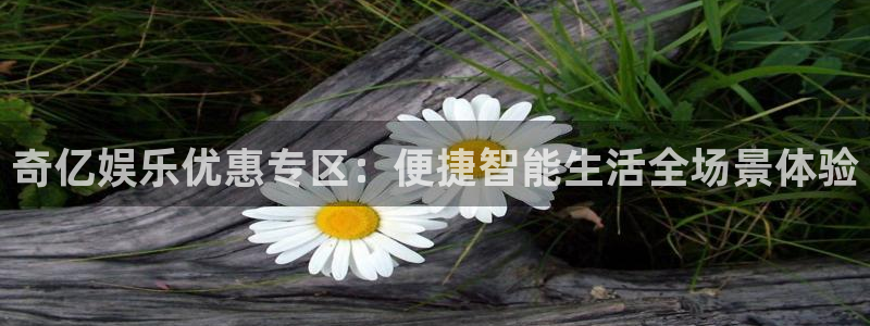 赢彩网能源：奇亿娱乐优惠专区：便捷智能生活全场景体验