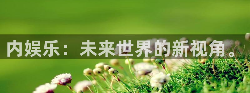 赢彩网2平台登录：内娱乐：未来世界的新视角。