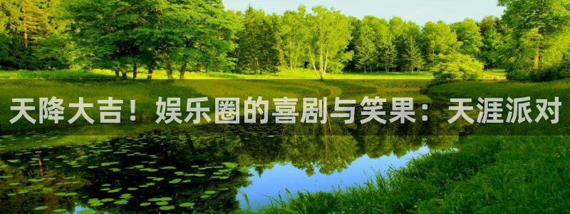 赢彩网体育凯捷平台注册：天降大吉！娱乐圈的喜剧与笑果：天涯派对