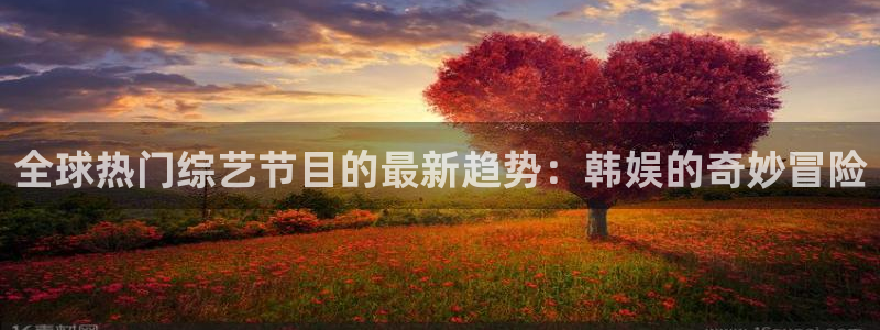 赢彩网f凯捷注册：全球热门综艺节目的最新趋势：韩娱的奇妙冒险